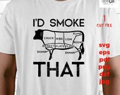 I 39 d Smoke That SVG, Chicken, Pig, Cow svg, fathers day, grill t shirt design, bbq svg, grill svg, dxf, PNG, mirrored jpg, eps, barbeque svg
