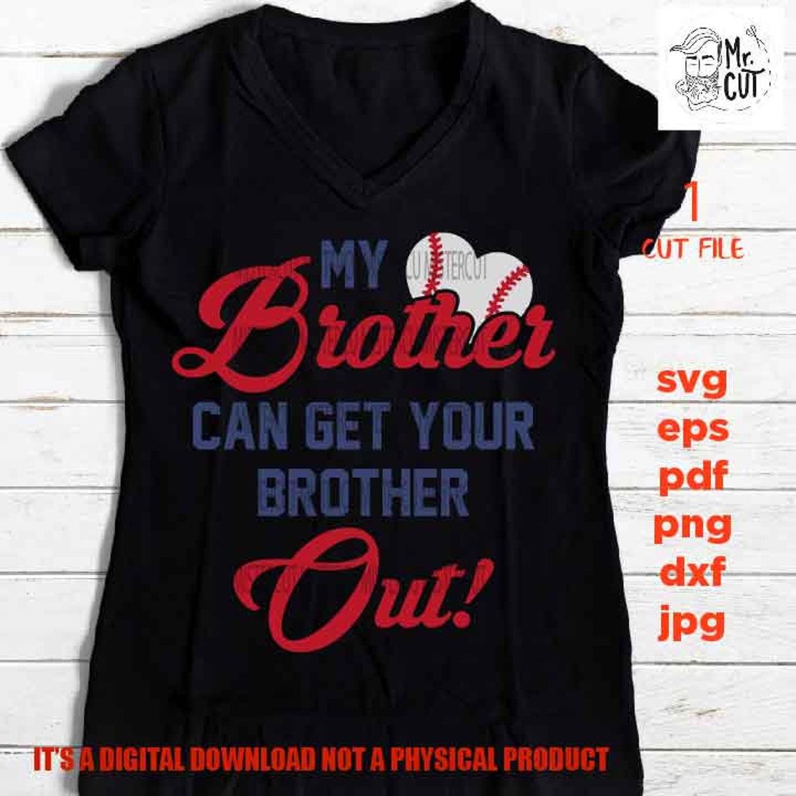My Brother Can Get Your Brother Out SVG DXF PNG Cut File for - Etsy UK