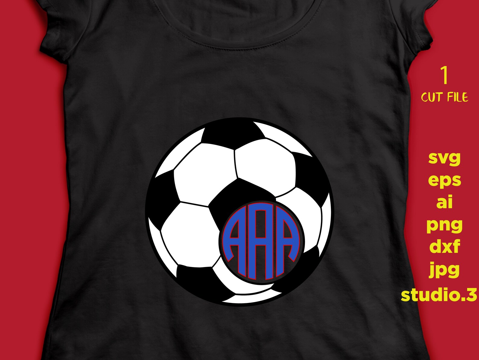 SOCCER Alphabet & Numbers, SOCCER Numbers, Cut Files Silhouette Studio ...