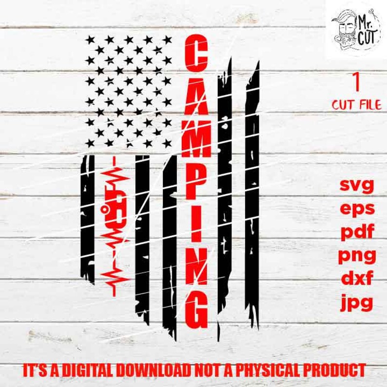 Free Free 131 American Flag Camping Svg SVG PNG EPS DXF File