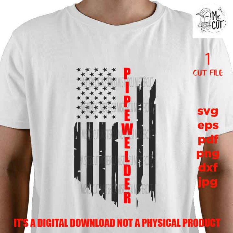 Download USA flag svg pipewelder svg worker usa Flag welder | Etsy