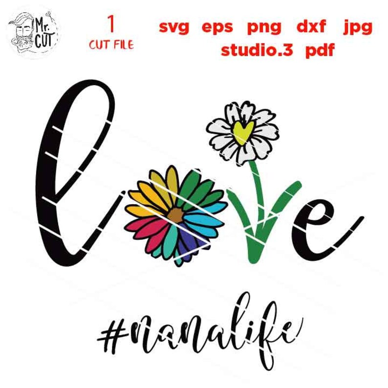 Free Free 105 Love Nana Svg SVG PNG EPS DXF File