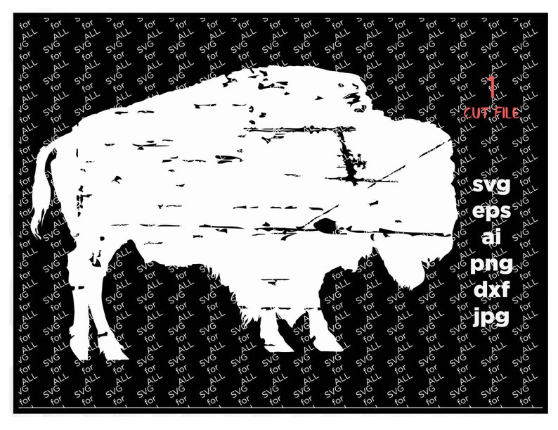 Buffalo svg grunge Fall SV distressed bison Credence SVG Topics on TV