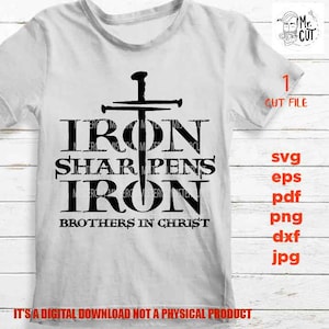 Brothers Christian svg, dxf, jpg, decal cut file, PNG hochauflösend, glaube svg, shirt & sign vector design