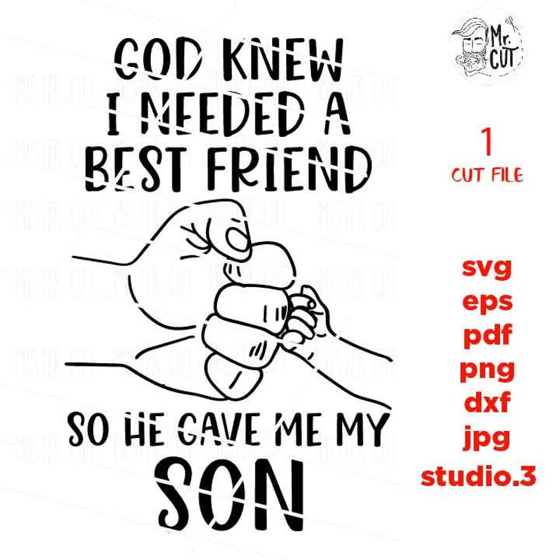 Download Father and son svg fist bump svg best friends svg father ...