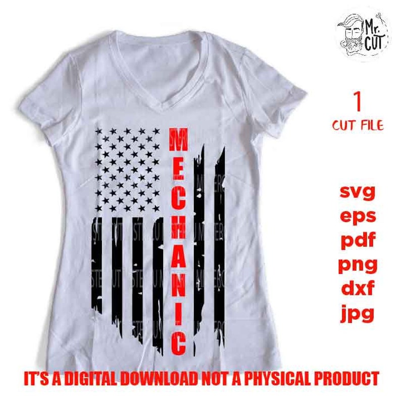 Download USA flag svg mechanic svg worker usa Flag mechanic | Etsy