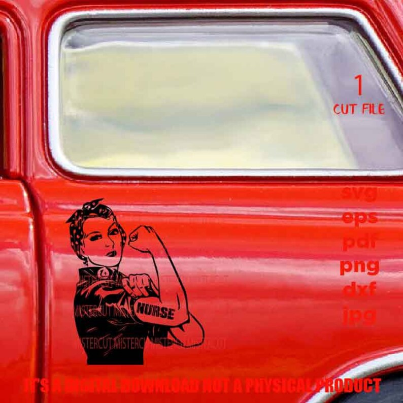 Download Rosie The Riveter svg Nurse Rosie Svg Nurse Life Svg | Etsy