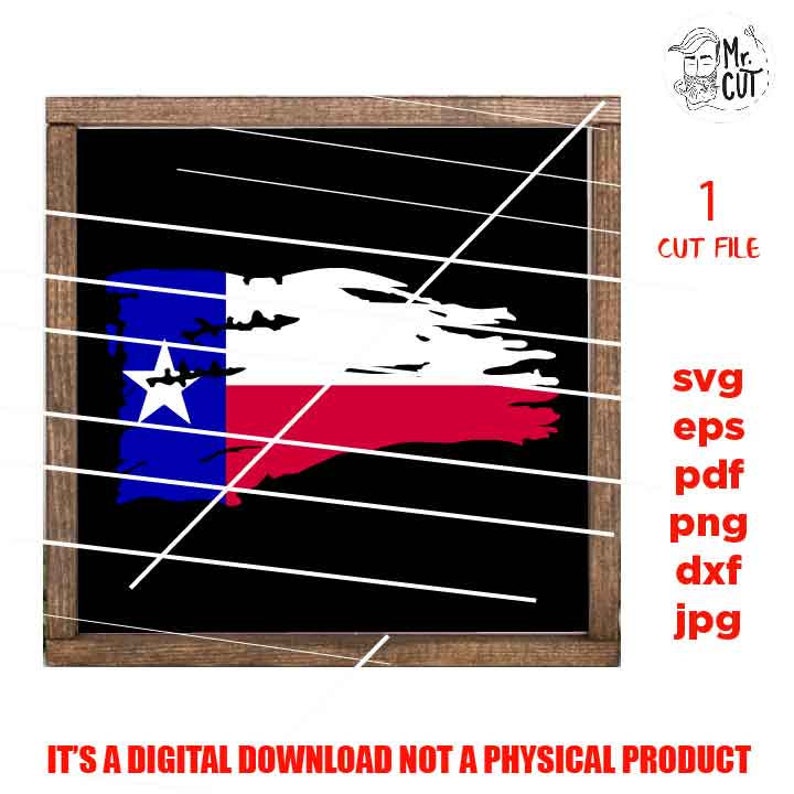Download Texas Flag distressed SVG flag svg texas flag shirt vector ...
