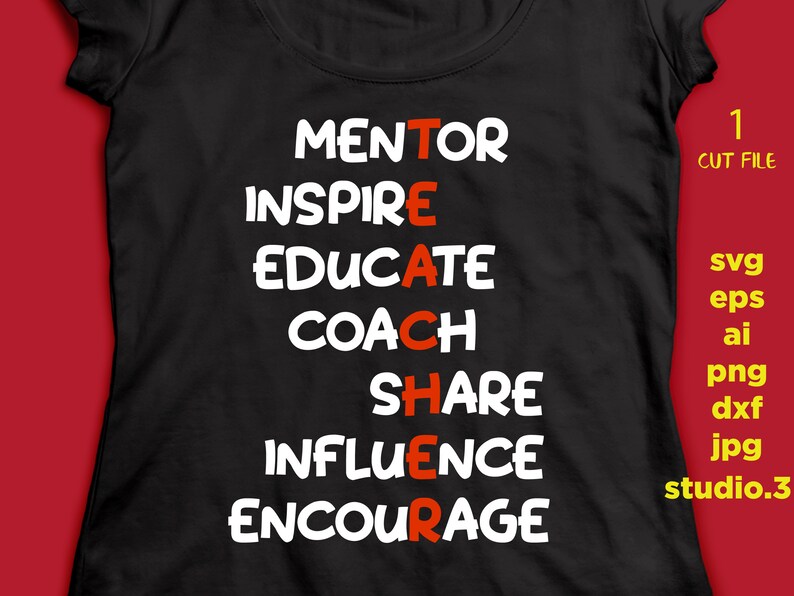 Download Eps Educate Coach Inspire Mentor Jpg Dxf Influence Ai Cut File Svg Svg Teacher Cut File Share Png Encourage Clip Art Art Collectibles Gkjwonosari Com