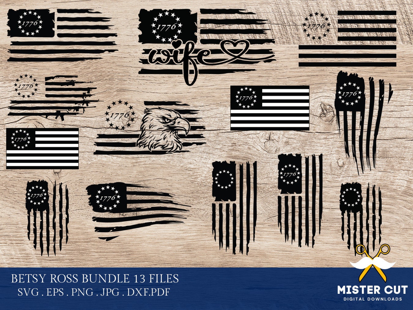 Square outline clipart of betsy