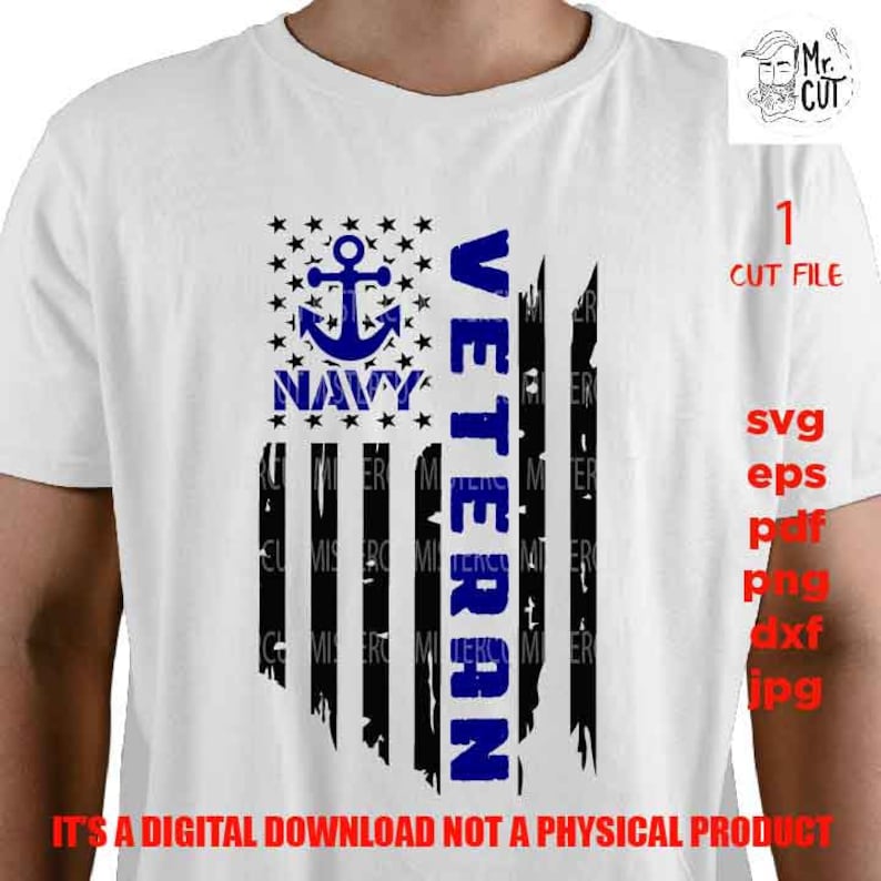 Download Clip Art Distressed Flag Svg Vector Design T Shirt Png Svg Navy Flag Fourth Of July Dxf Veteran Day Cut Files Jpg Usa Navy Veteran Flag Art Collectibles