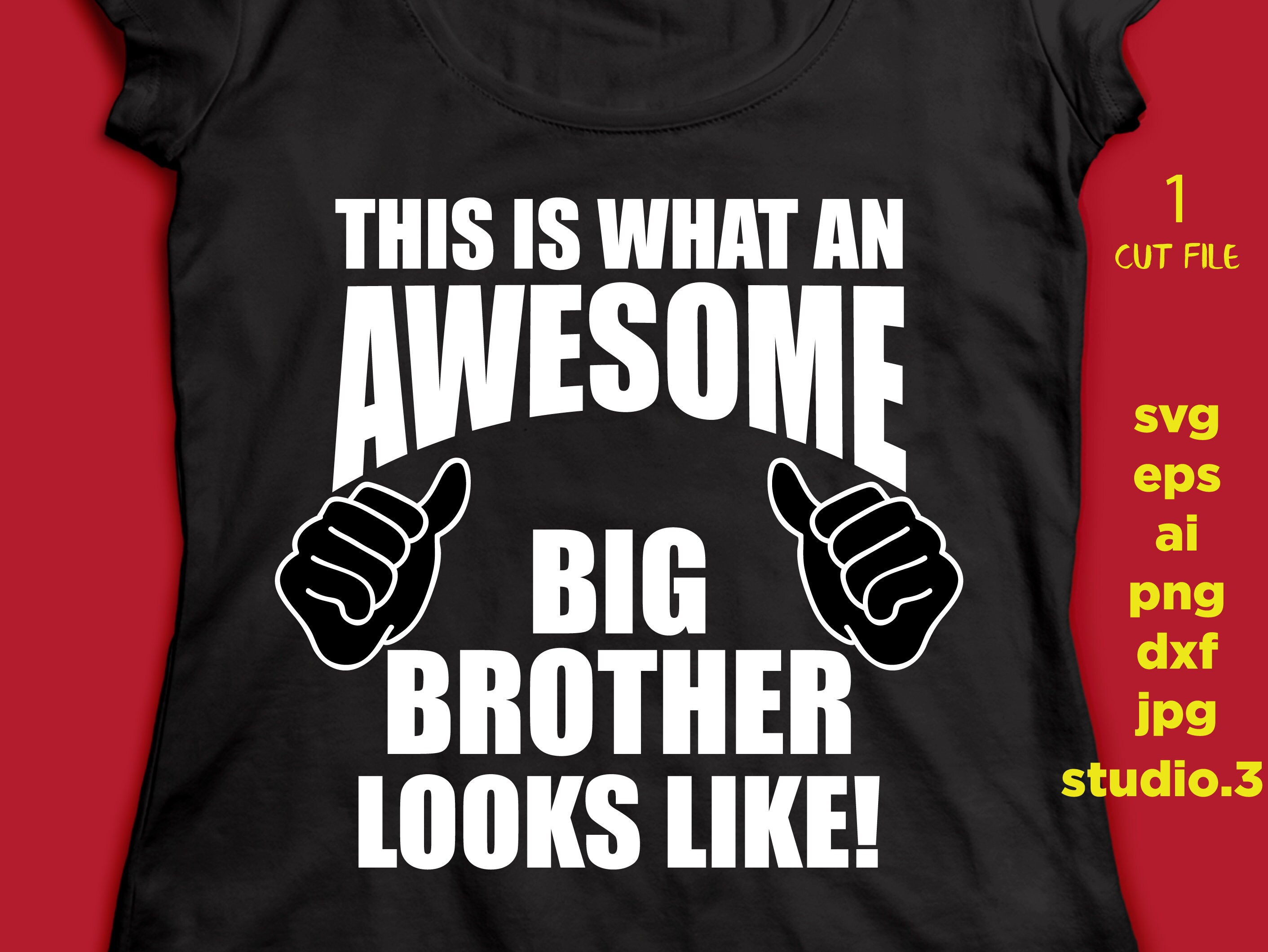 This Is What An Awesome Big Brother Looks Like T-Shirt This Is What An Awesome Big Brother Looks Like T-Shirt