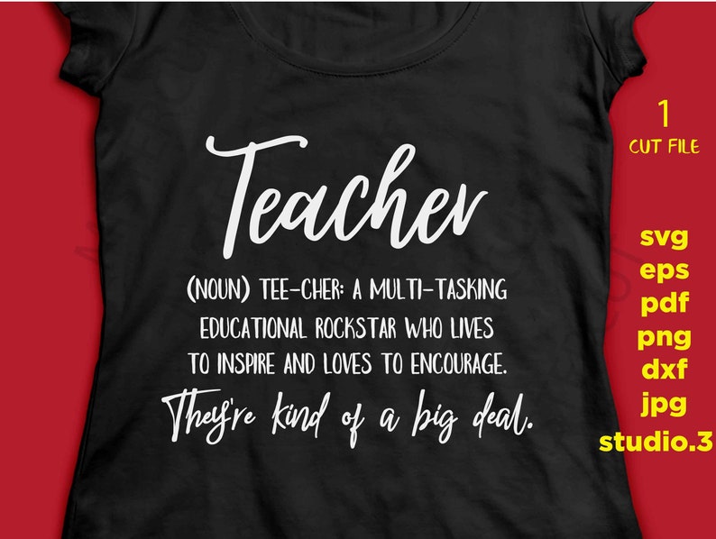 Download Back To School Teacher Shirt Cut File Eps Teacher Svg Educational Rockstar Jpg Transfer Png Teacher Definition Svg Teacher Gift Clip Art Art Collectibles