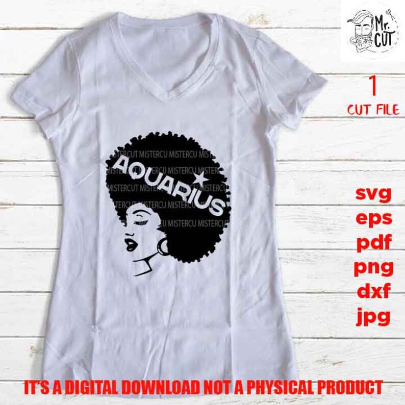 Download Aquarius Afro Zodiac Birthday sign Black Queen Black woman ...