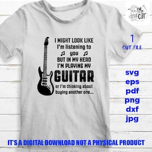Sarcasm Svg, Funny Svg, amante de guitarra Svg, músico Life Svg, pdf, DXF, EpS, png alta resolução, jpg espelhado, arquivo cortado, design de vetor de camisa