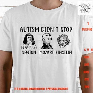 Autism didn&#39;t stop SVG, DxF, EpS, png 300 dpi, cut file, Autism svg, Awareness svg, Puzzle Piece,Proud Mom, shirt vector design, birthday