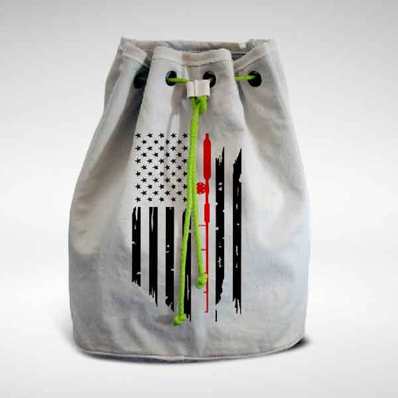 Download Fishing Rod T Shirt American USA Flag svg PNG Dxf mirrored ...