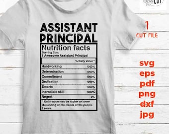 assistant principal shirt vector design, sign svg, school idea gift, sign Svg, PNG high resolution, Dxf, eps, pdf, essential worker