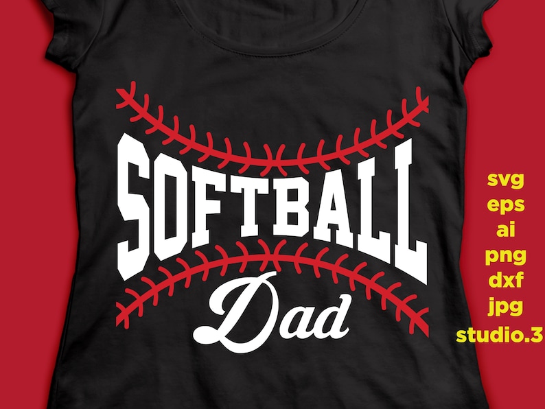 grandma EpS Softball svg brother svg sister dad Softball Mom Softball relatives aunt DxF cut file Cut file grandpa uncle