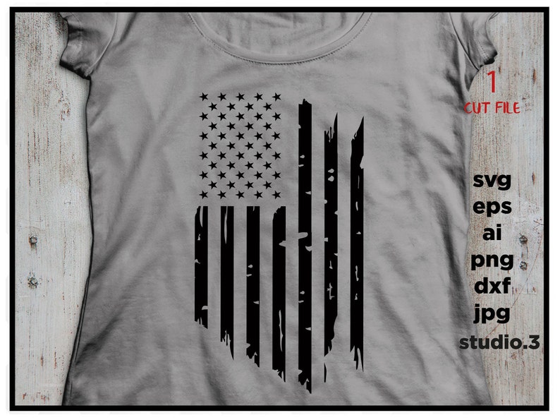 Download USA flag Distressed SVG DFX Cut file Cricut explore file ...