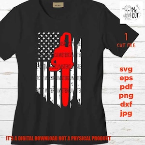 May include: A black t-shirt with a red silhouette of a person holding a chainsaw in front of a distressed American flag design. The text "EST 2017" is at the top of the shirt. The text "IT'S A DIGITAL DOWNLOAD NOT A PHYSICAL PRODUCT" is at the bottom of the shirt.