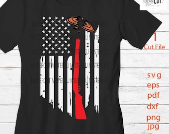 Trap Shooting USA flag SVG, PNG, Dxf, jpg paper transfer, eps, Cut File, Skeet Shooting Love, Clay Pigeon, usa flag svg, Trapshooting svg