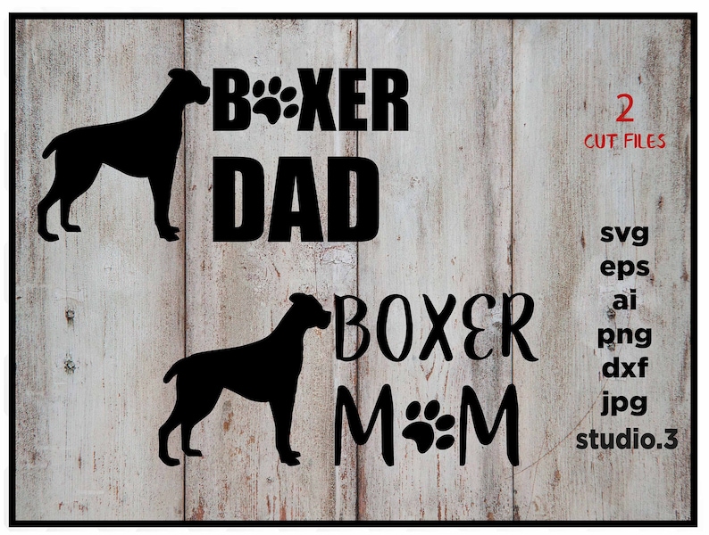 Download Png Svg Files Dog Mom Jpeg Reverse For Transfer Boxer Mom Boxer Dad Eps Svg Files For Cricut Dog Svg File Dog Silhouette Clip Art Art Collectibles Vadel Com