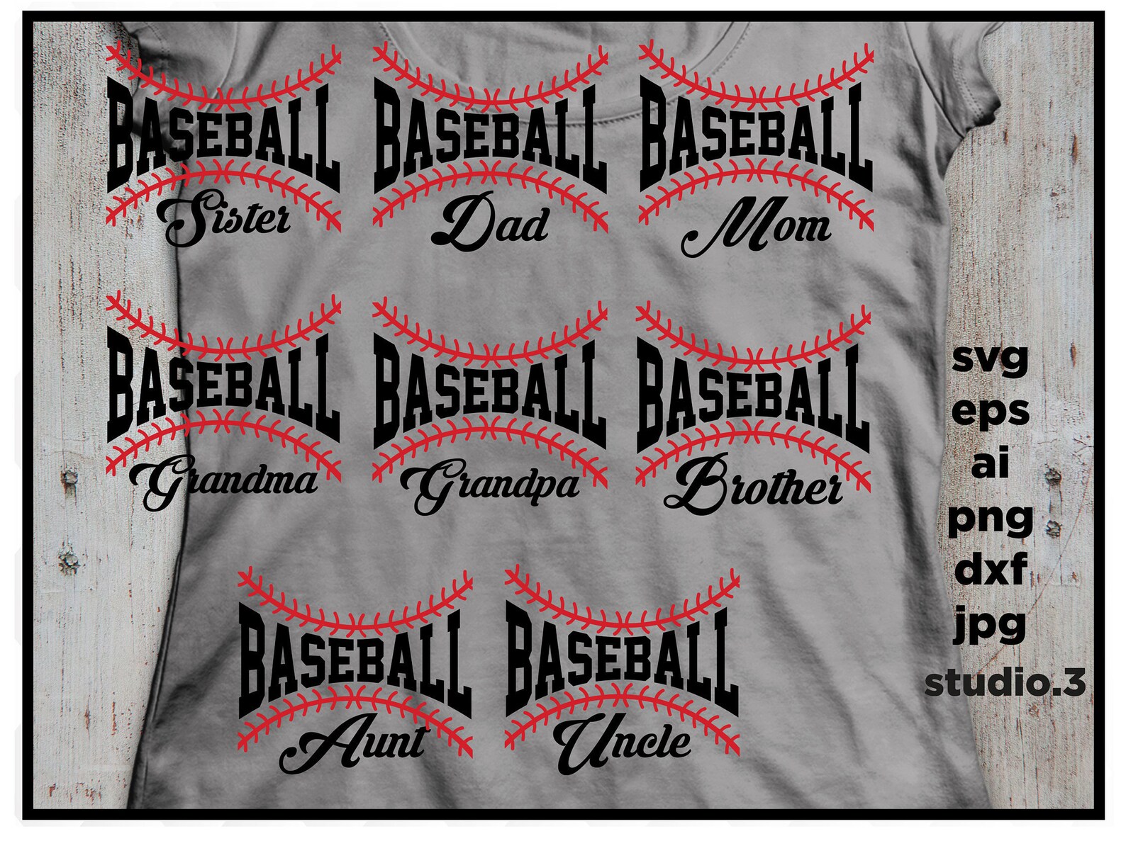 Download Baseball svg baseball Mom uncle aunt grandpa grandma | Etsy