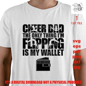 jubeln Papa, flipping svg, Papa svg, Vater svg, jubeln svg, lustiges Shirt svg, Cheerleader SVG, Vater SVG, dxf, jpg, schnitt Datei, png