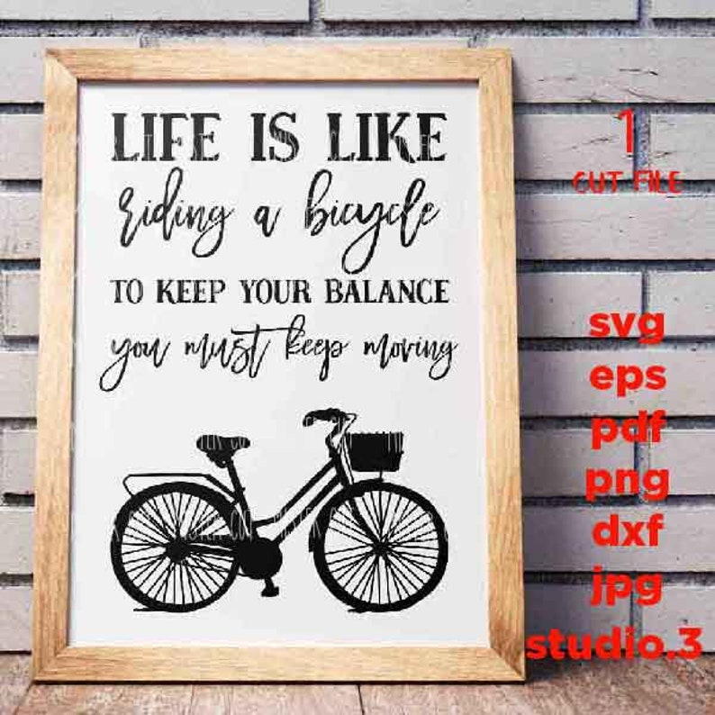 Download Bicycle Svg Life Is Like Riding A Bicycle Svg Farmhouse Dxf Cut File Vintage Bicycle Svg Jpg Reverse Svg Eps Png Bicycle Sign Svg Clip Art Art Collectibles Urtesi Com