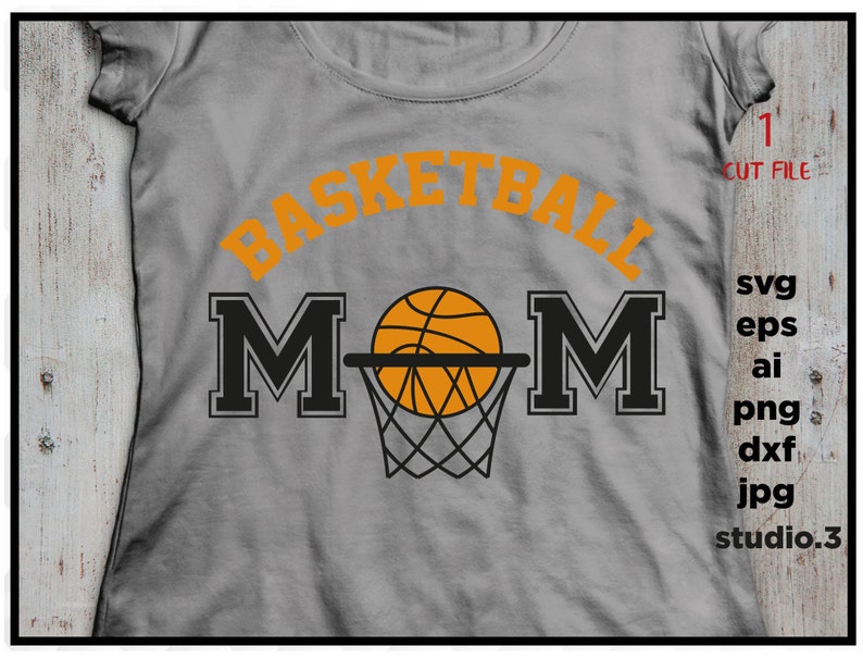 Download Art Collectibles Clip Art For Cricut Silhouette Cut File Cut File Basketball Svg Basketball Mom Life Svg Dxf Iron On Transfer Eps Svg Basketball Mom Svg
