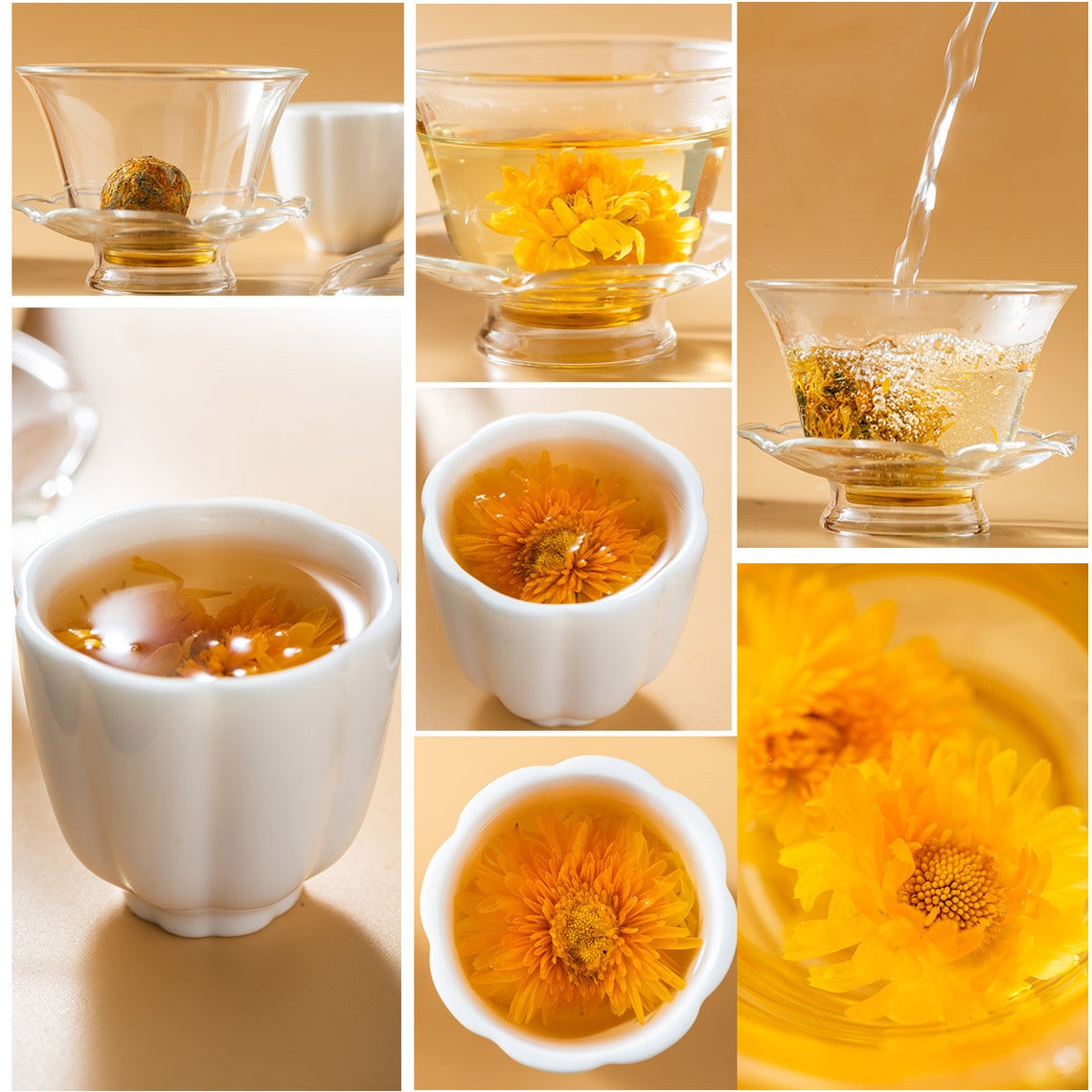 Natural Flowering Tea Balls Variety Pack Gift Set 10 Special Etsy