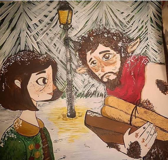 Fairytale Child Stories Mr Tumnus And Lucy Chronicles Of Etsy