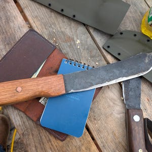 Forged Oak Town Butcher Knife