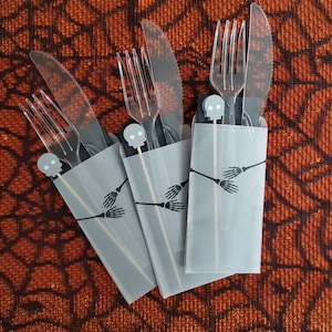 Halloween Utensil Holders - Set of 8