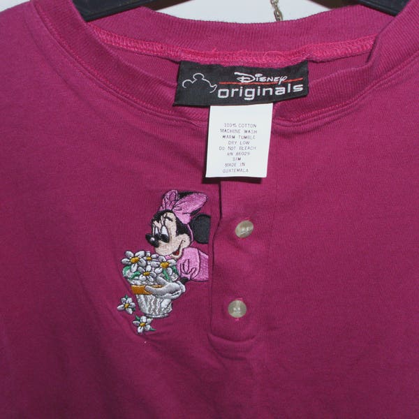 Vintage 1990's Minnie Mouse, Disney Originals T-shirt. Size S/M. Never been worn