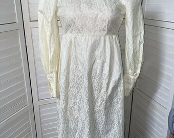 1960s Cream Lace Wiggle Dress: Vintage Satin Waist Pencil Dress (size  Small) - Etsy