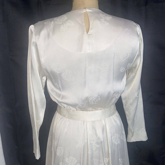 Vintage NILI II 70s/80s Beautiful Off White Dress… - image 7