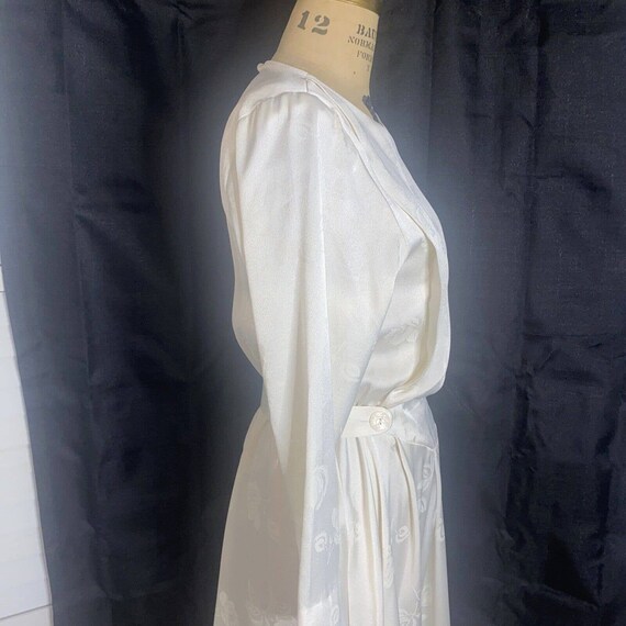 Vintage NILI II 70s/80s Beautiful Off White Dress… - image 8
