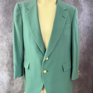 Men's Vintage Sage Green Sports Jacket 42