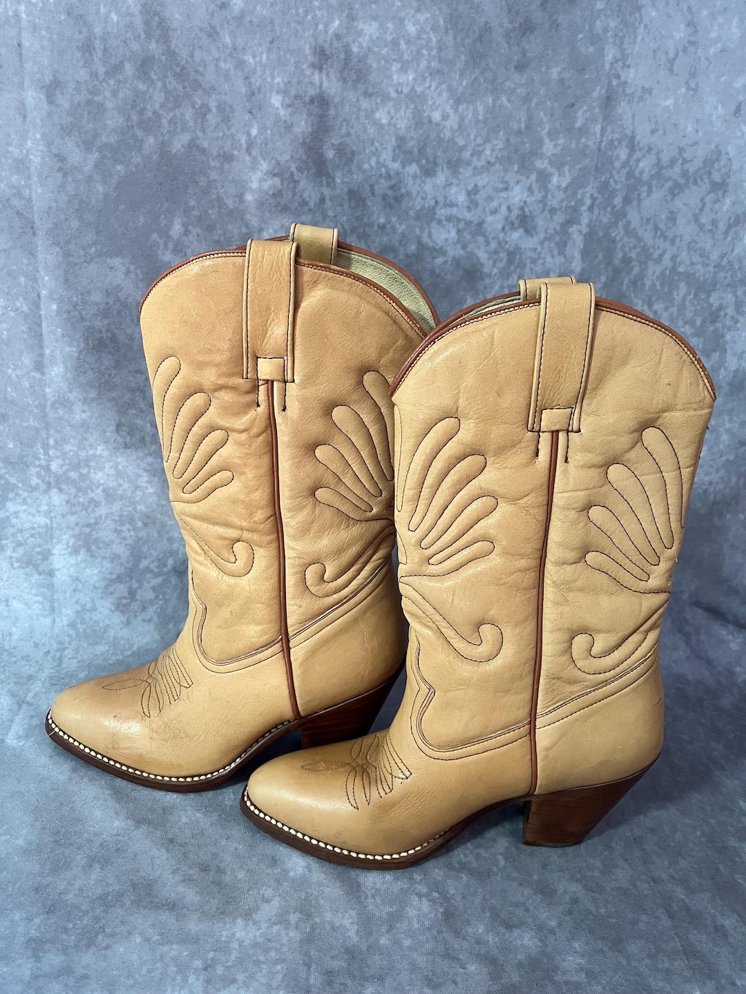 vintage-1970s-cowgirl-western-boots-size-6-5-etsy