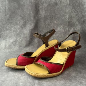 Y2K Miu Miu Wedge Heels Size 35