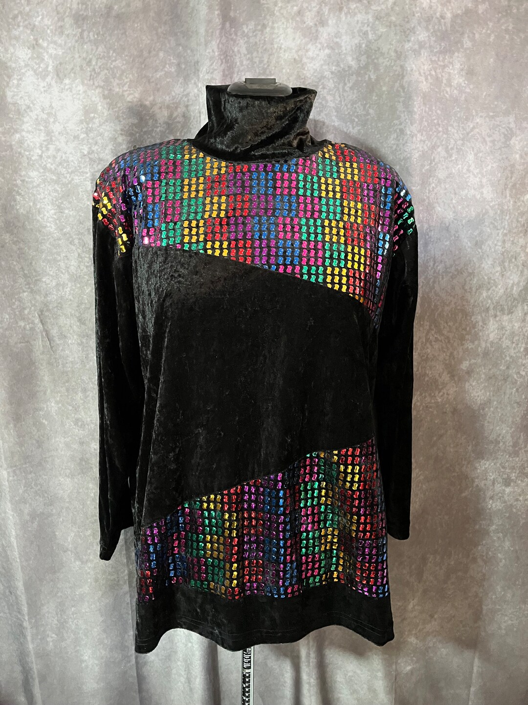 トップス [ItalyVintage]80s MultiColor Turtleneck トップス [ItalyVintage]80s MultiColor Turtleneck 1980s