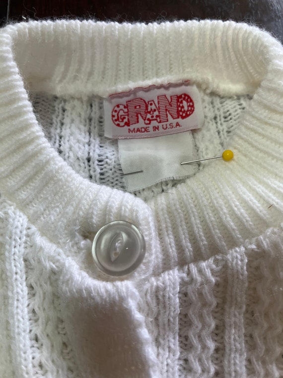 Kid's Vintage Sweater Poncho - image 4