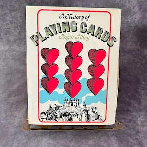Vintage 1970s Book A History of Playing Cards