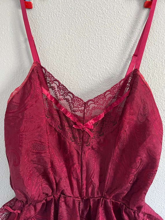 80s vintage teddy lingerie - Gem