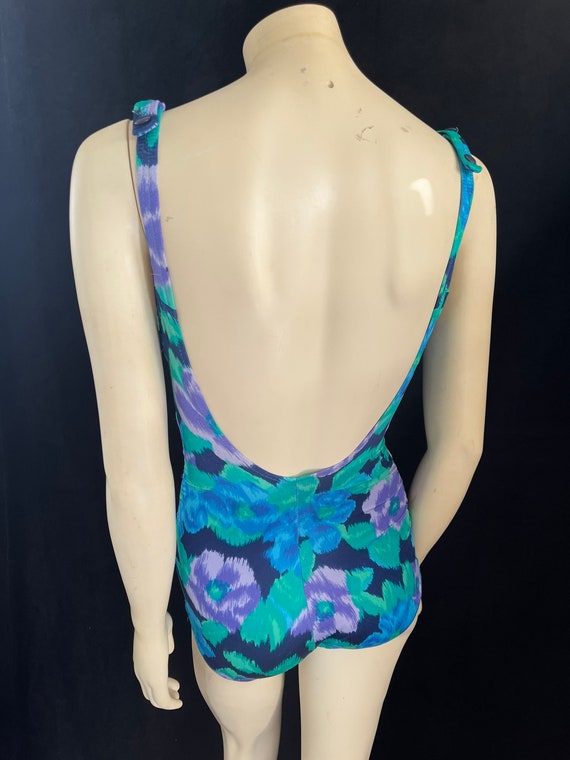 Women's Vintage 1980s One Piece Swimsuit - image 5