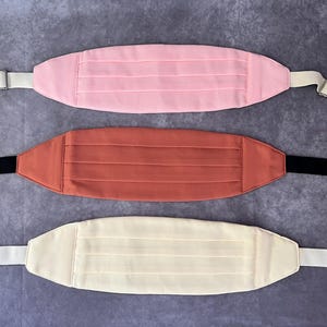 Men&#39;s 1980s Vintage Cummerbunds Choose Color