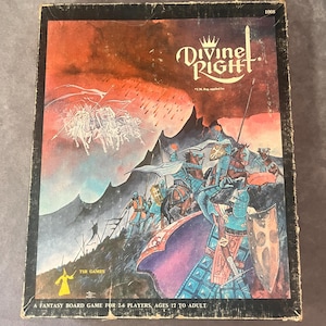 Vintage 1979 Divine Rite Board Game * Complete *