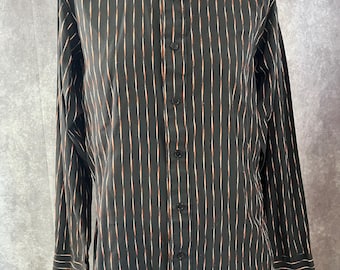 Vintage skjorta med knappar, storlek Large
